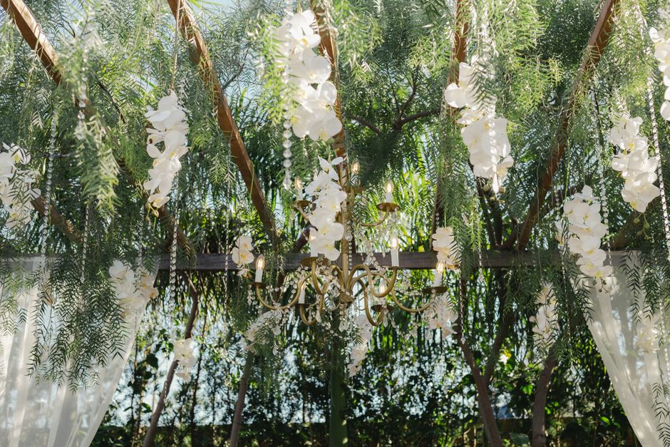 Eco-friendly methods florists use for large wedding installations